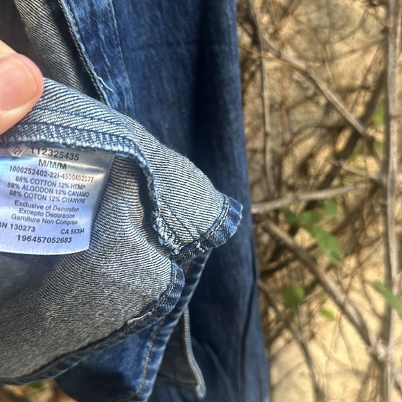 Wrangler Girlfriend  Shirt Dark Wash - Picture 10 of 12